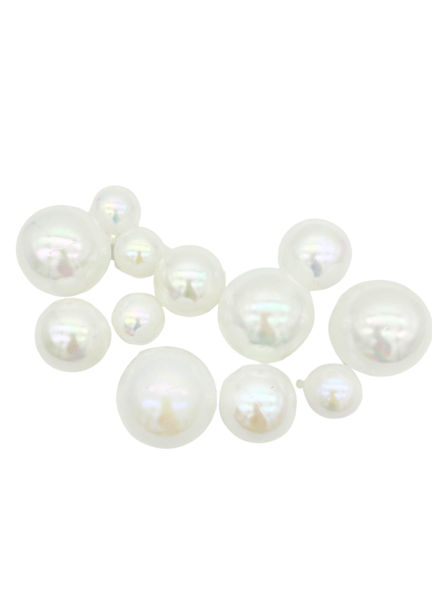 Plastic Decorative Bubbles - Pack of 12