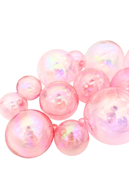 Plastic Decorative Bubbles - Pack of 12