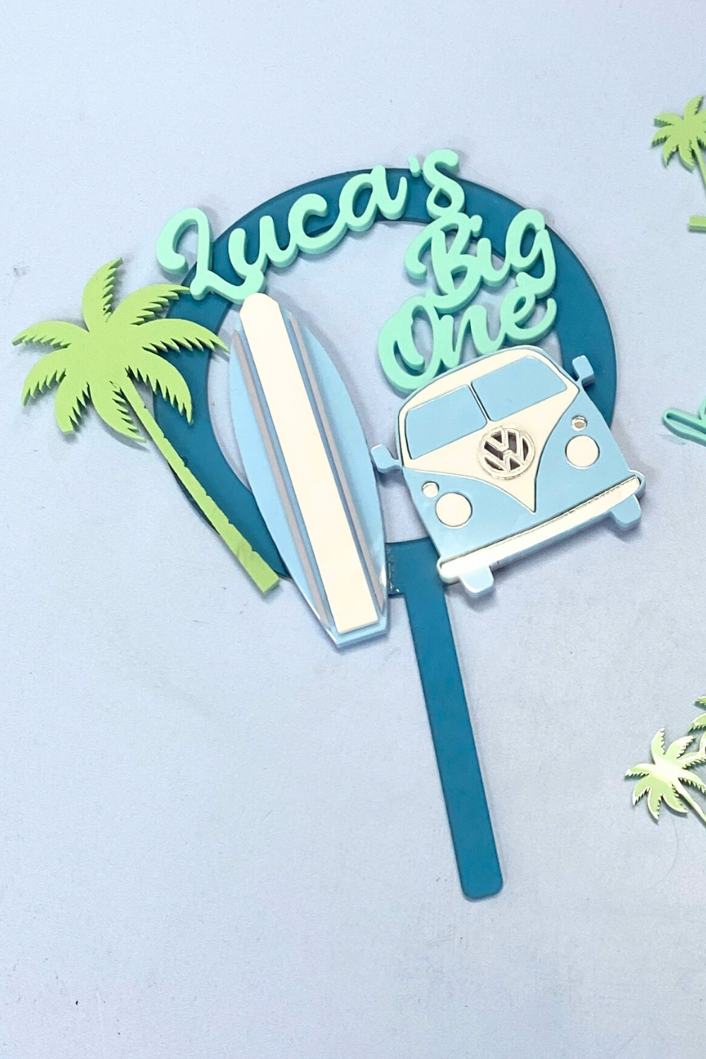 Surfs Up Cake Topper