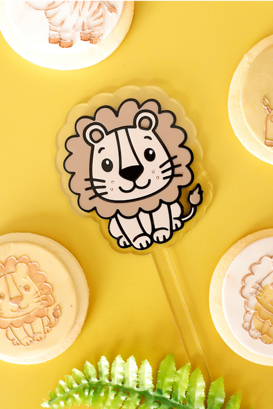 Lion Safari Animal Cake Toppers