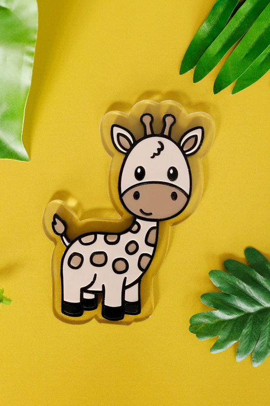 Giraffe Safari Animal Cake Toppers