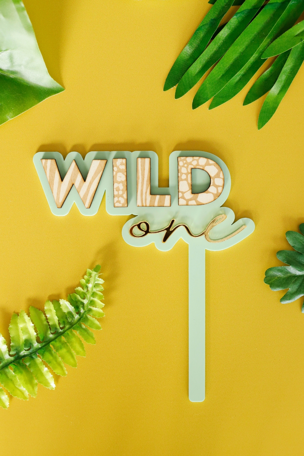 Wild One Cake Topper