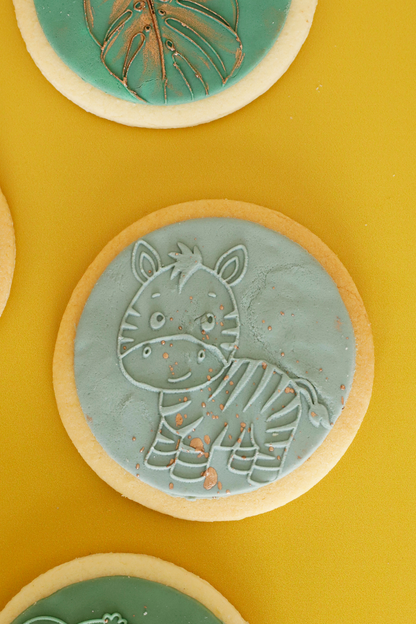 Safari Animals Fondant Cookie Press