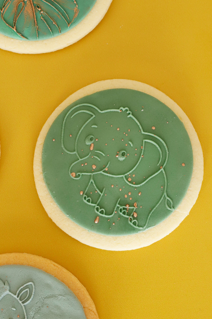 Safari Animals Fondant Cookie Press