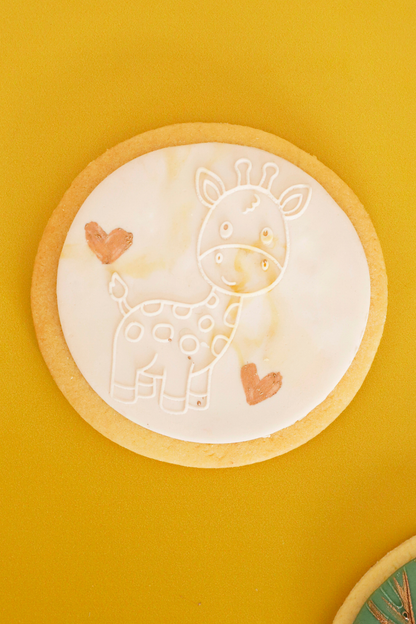 Safari Animals Fondant Cookie Press