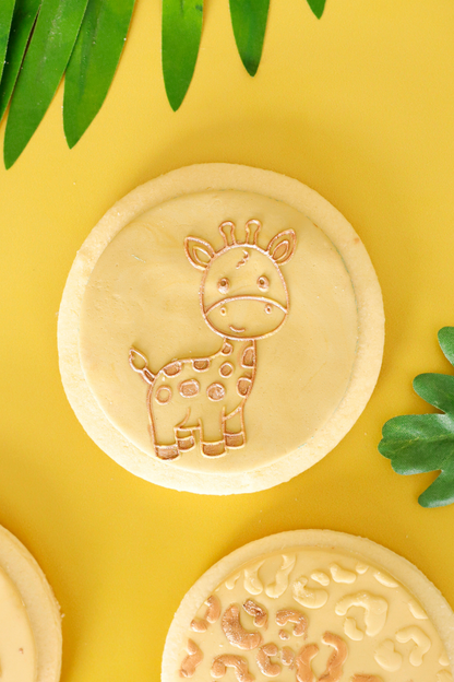 Safari Animals Fondant Cookie Press