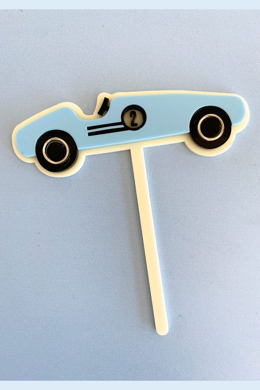 Race Car Cake Topper