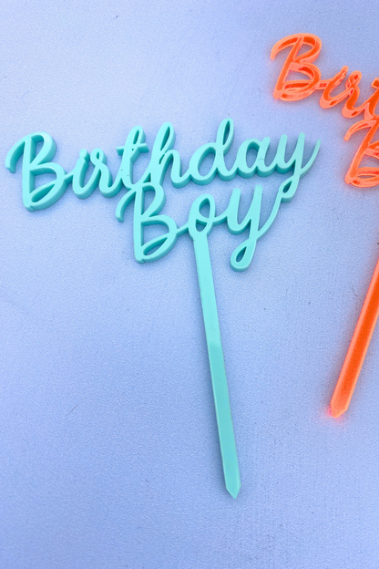 Birthday Boy MiniCake Topper