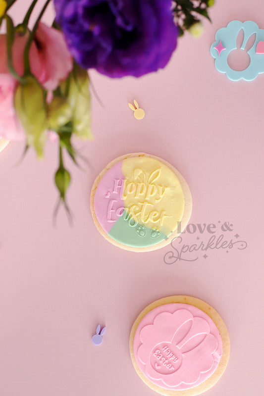 Hoppy Easter Design Fondant Cookie Press