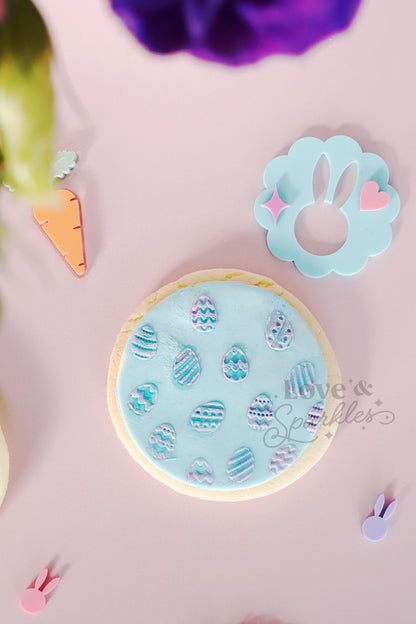 Allover Egg Design Fondant Cookie Press