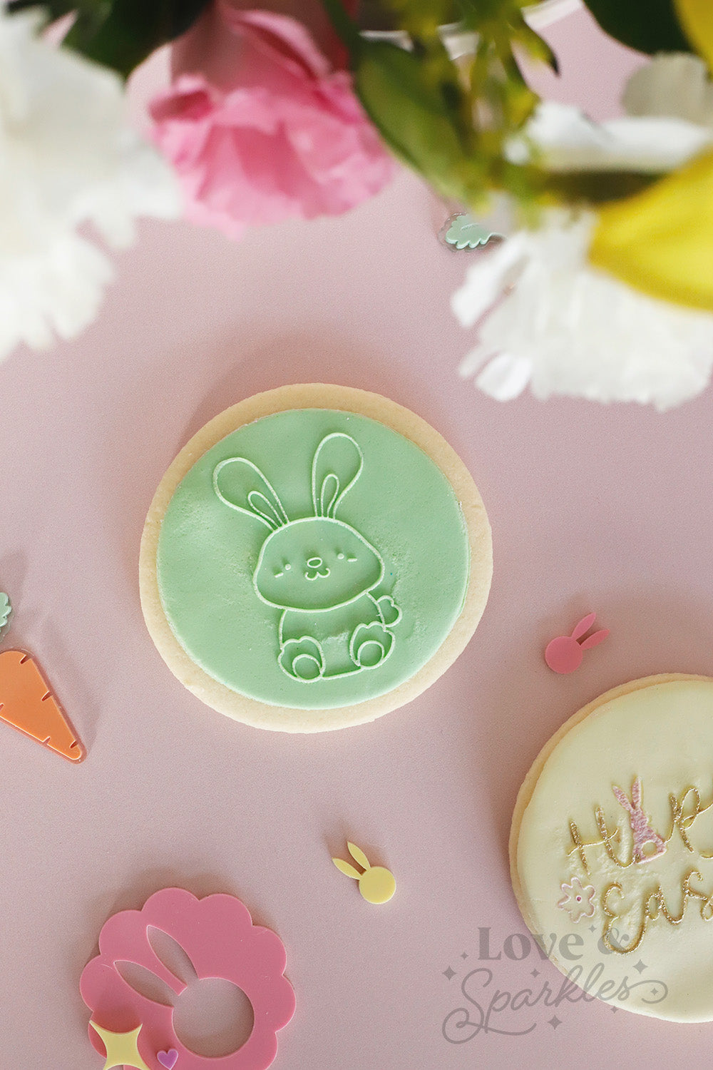 Cute Bunny Fondant Cookie Press