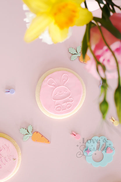 Cute Bunny Fondant Cookie Press