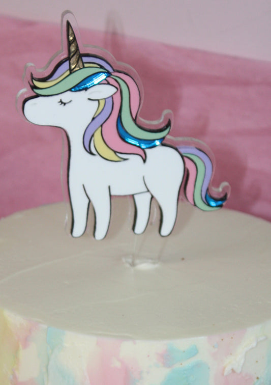 Unicorn Sparkle Cake Topper