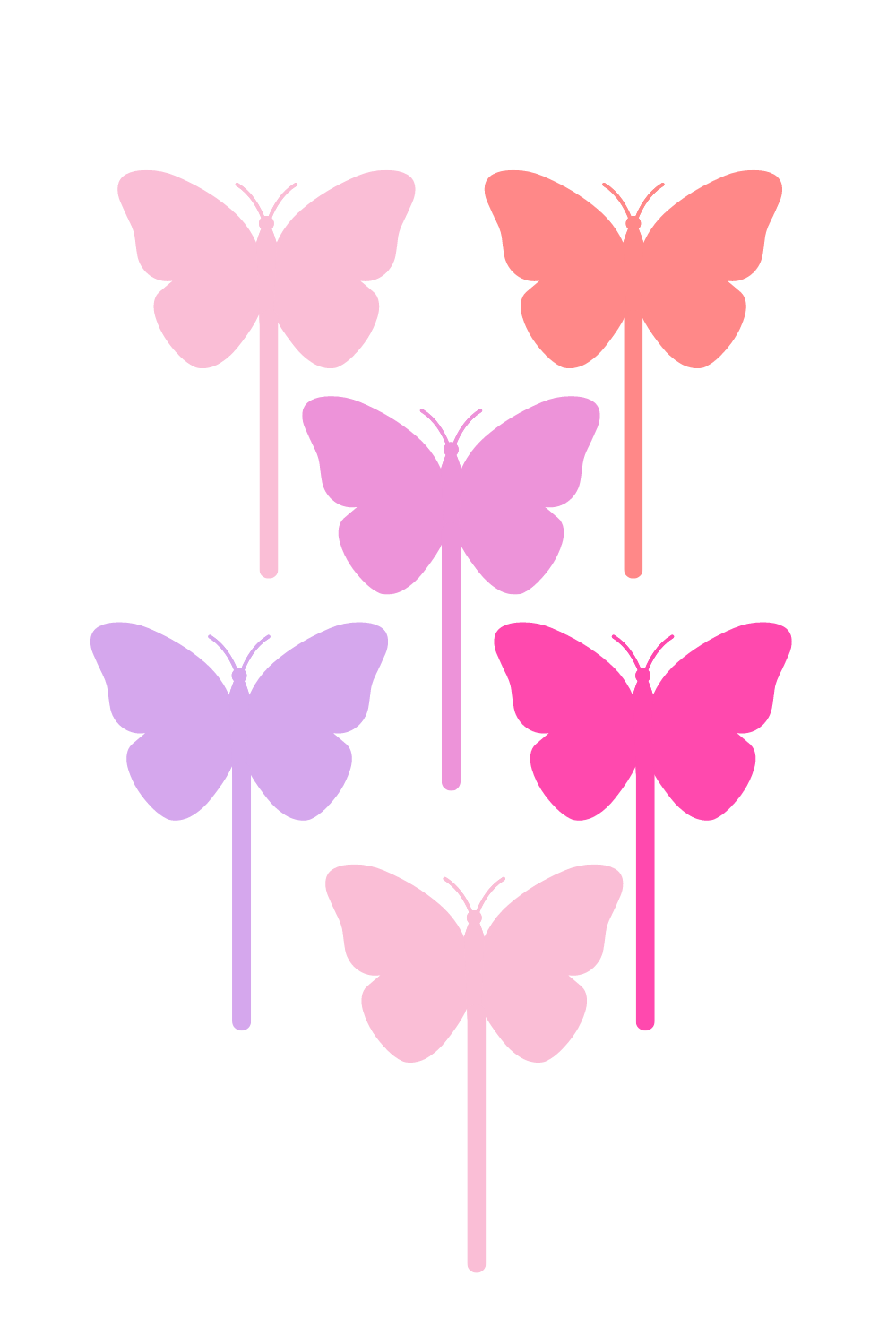 Butterfly Cupcake Toppers