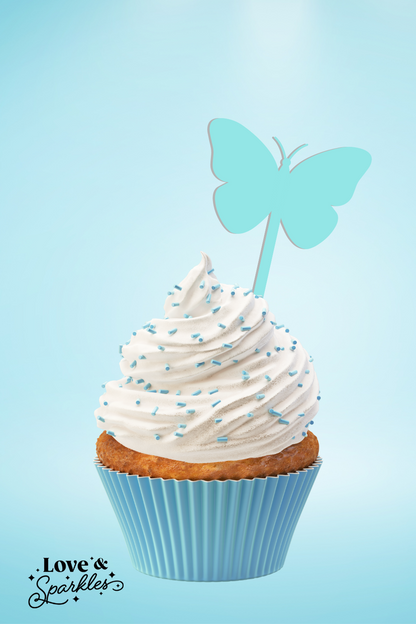 Butterfly Cupcake Toppers