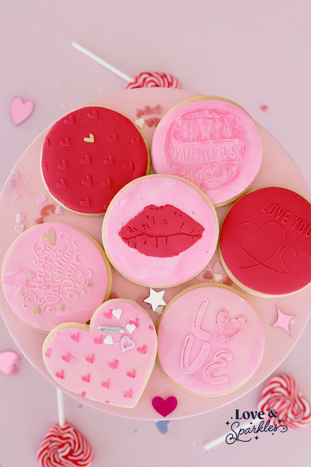 Giant Lips Fondant Cookie Press